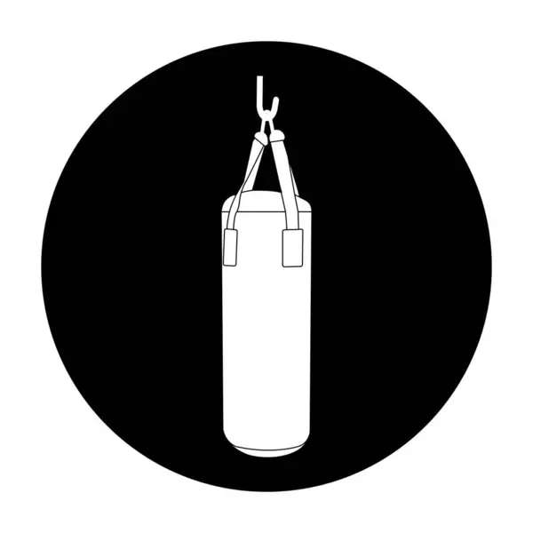 Punzonatura Icona Vettoriale Illustrazione Simbolo Design — Vettoriale Stock