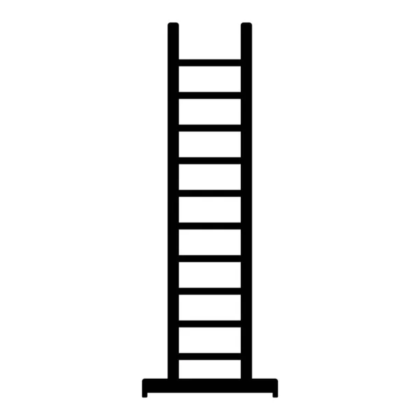 Folding Ladder Ikon Vektor Gambar Desain Simbol - Stok Vektor