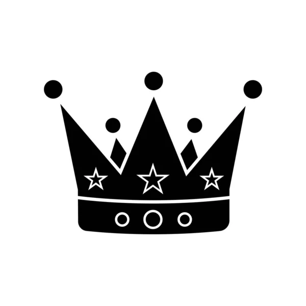 Crown Icon Vector Illustration Symbol Design — Stock Vector