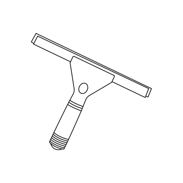 Скляний Очищувач Іконка Векторна Ілюстрація Символ Дизайн — стоковий вектор