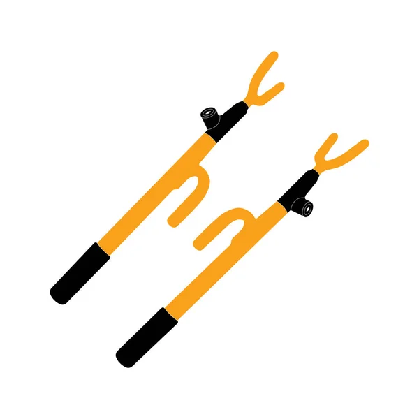 Volante Bloqueo Icono Vector Ilustración Símbolo Diseño — Vector de stock