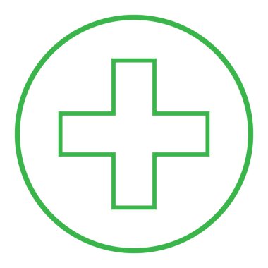 Tıbbi logo tasarım şablonu çizimi ve arkaplan