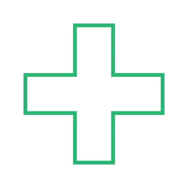 Medisch Logo Ontwerp Sjabloon Illustratie Achtergrond — Stockvector