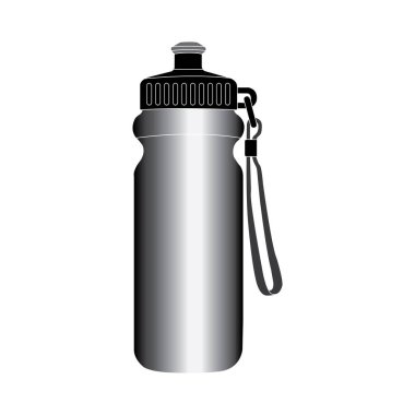 Su şişesi ikonu vektör illüstrasyon sembolü tasarımı