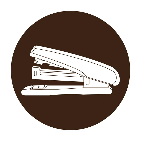 Stapler Ikon Vektor Illustration Symbol Design — Stock vektor