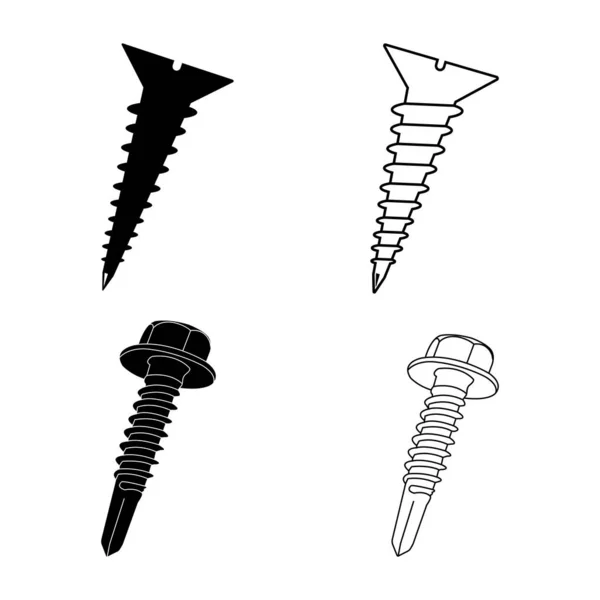 Bolt Icon Vector Illustration Symbol Design — ストックベクタ