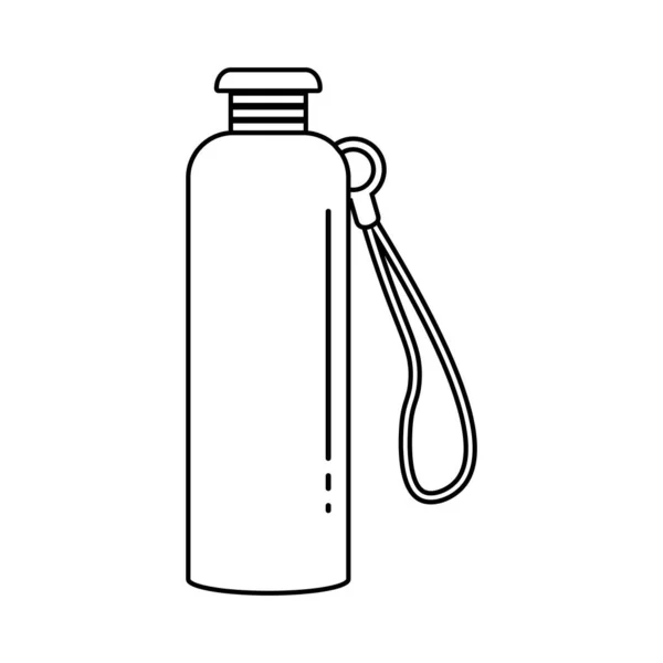 Wasserflasche Symbol Vektor Illustration Symbol Design — Stockvektor