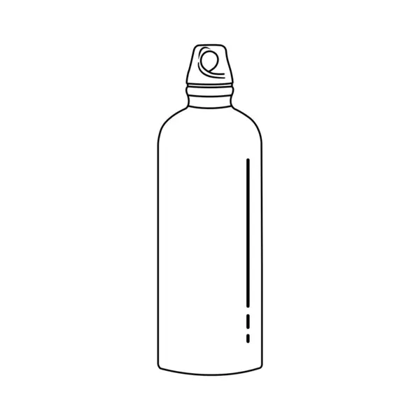 Desain Simbol Vektor Ikon Botol Air - Stok Vektor