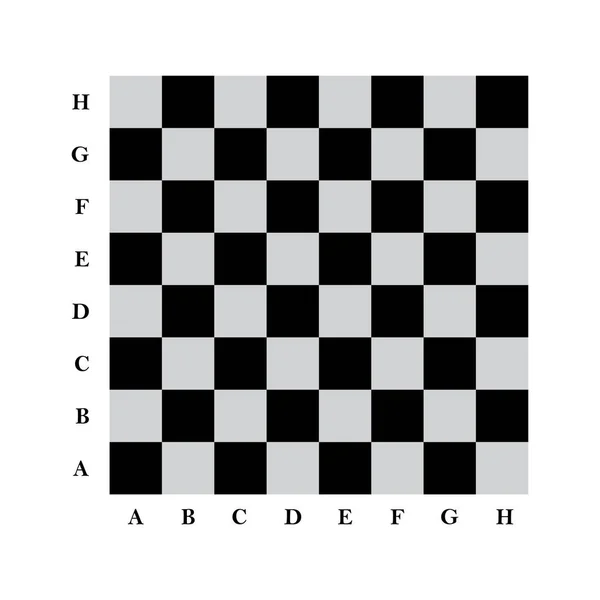 チェスボードアイコンベクトルシンプルなデザイン — ストックベクタ