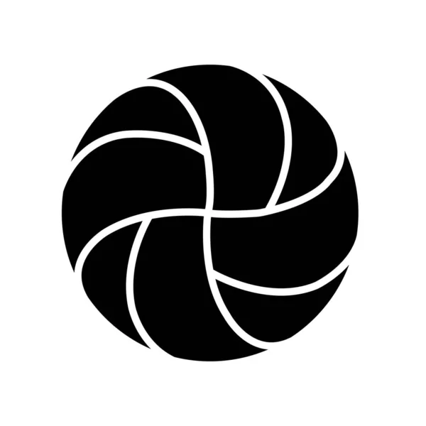 Volleyboll Ikon Vektor Illustration Design — Stock vektor