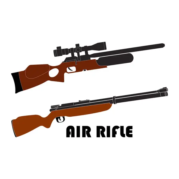 Luftgewehr Ikone Vektor Illustration Design — Stockvektor
