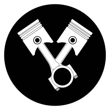 Piston icon vector illustration design