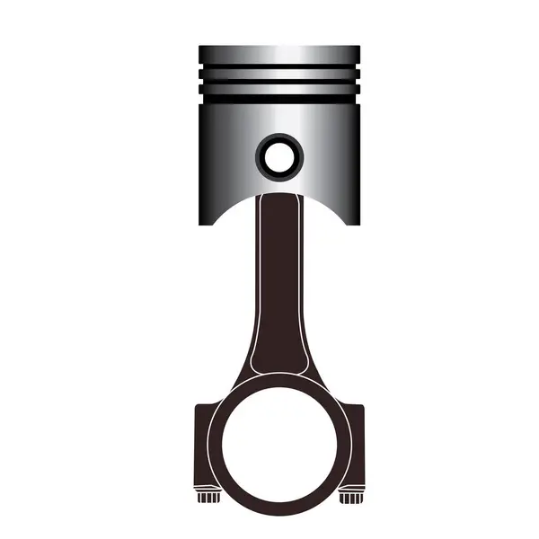Piston Icon Vector Illustration Design — Stockvektor