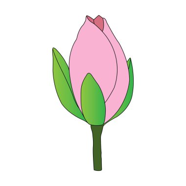 Lotus çiçeği ikonu vektör illüstrasyon sembolü tasarımı