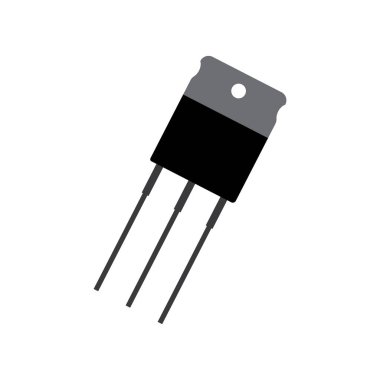 Diyot simgesi vektör illüstrasyon logo tasarımı