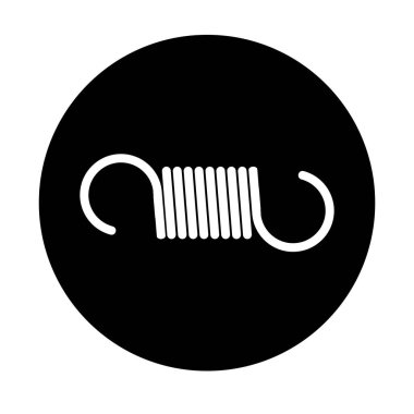 Metal yay vektör resimleme şablonu