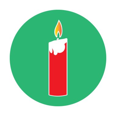 Mum simgesi vektör illüstrasyon tasarımı