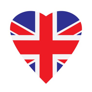 İngiliz bayrak ikonu vektör çizimi tasarımı