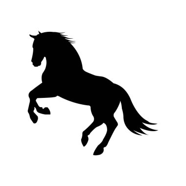 at ikonu vektör illüstrasyon sembolü tasarımı