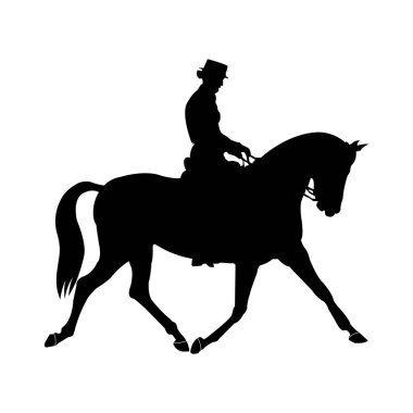 Süvari simgesi vektör gösterim sembolü tasarımı