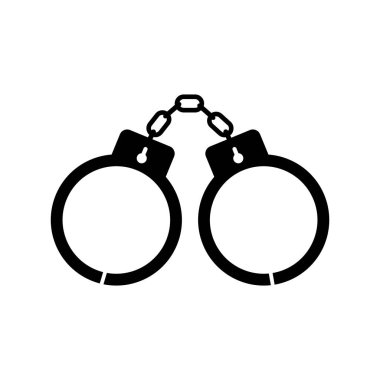 Kelepçe ikonu VECTOR ILLUSTRation Sembol DESİGN