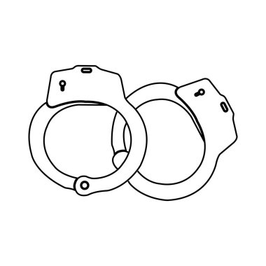 Kelepçe ikonu VECTOR ILLUSTRation Sembol DESİGN