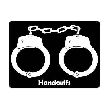 Kelepçe ikonu VECTOR ILLUSTRation Sembol DESİGN