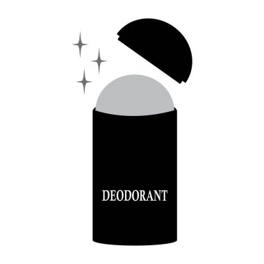 Deodorant simgesi vektör çizim şablonu tasarımı