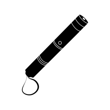 Lazer işaretleyici ikon vektör illüstrasyon sembolü tasarımı