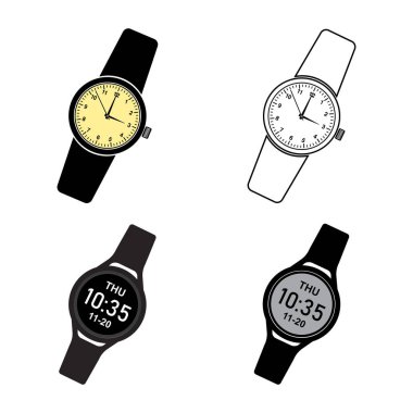 izleyici simgesi vektör çizim şablonu.