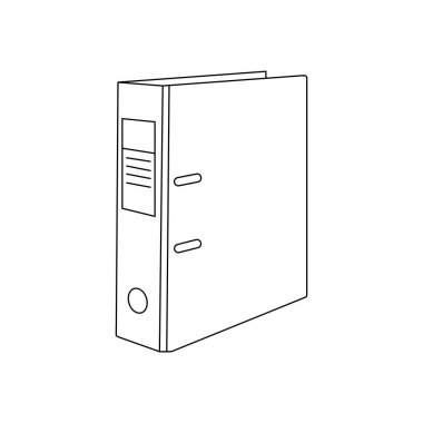 Dizin dosyaları ikon vektör illüstrasyon sembolü tasarımı