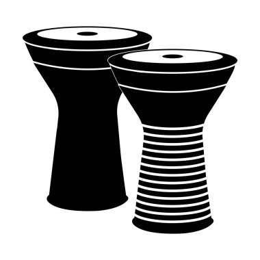 Darbuka ikonu, Ortadoğu 'dan geleneksel bir perküsyon müzik aleti.