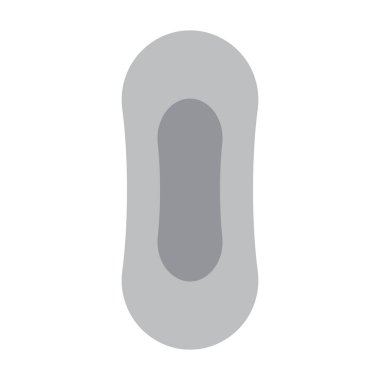 Hijyenik ped ikonu vektör illüstrasyon sembolü tasarımı