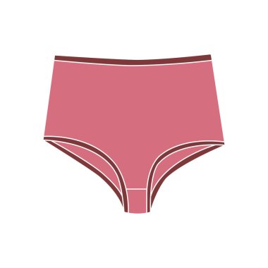 İç çamaşırı simgesi vektörü, illüstrasyon sembolü tasarımı