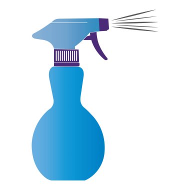 Sprey Şişe Simgesi vektör illüstrasyon tasarımı