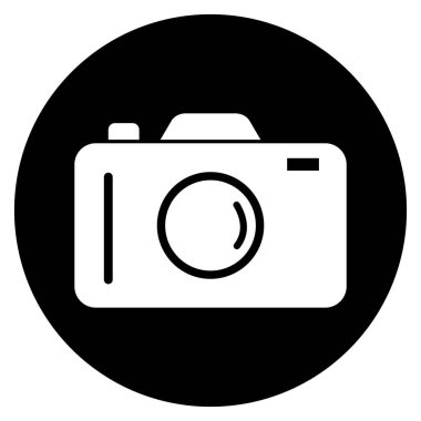 kamera simgesi vektör illüstrasyon tasarımı