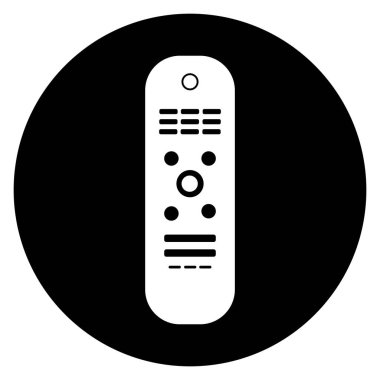 TV ve DVD uzak ikon vektör illüstrasyon sembolü tasarımı