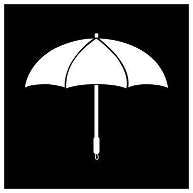 şemsiye simgesi vektör illüstrasyon tasarımı