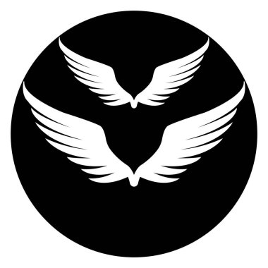 wing icon vector illustrtation symbol design