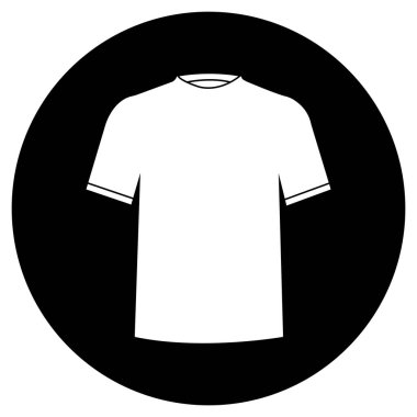 t-shirt icon vector illustration simple design