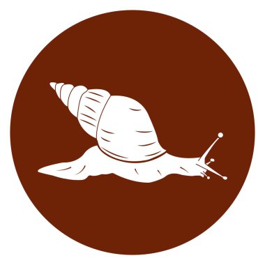 snail icon vector illustration symbol design