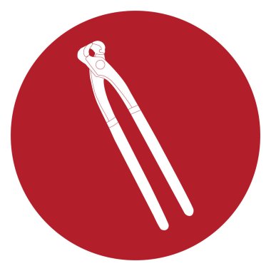 Kerpeten simgesi vektör illüstrasyon sembolü tasarımı