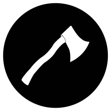 Axe simgesi vektör illüstrasyon tasarımı