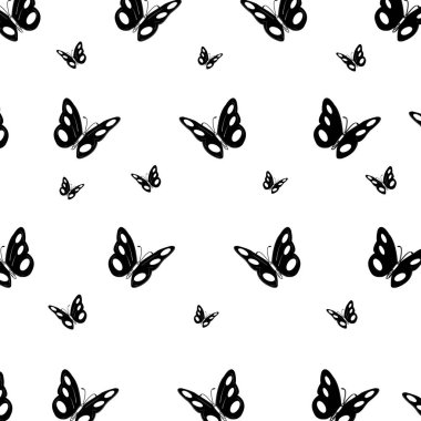Kelebek vektör arkaplan çizimi tasarımı