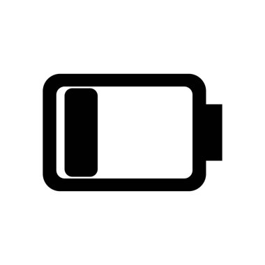 pil ikonu vektör illüstrasyon logo tasarımı