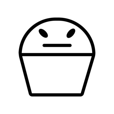 dondurma ikonu vektör illüstrasyon logo tasarımı