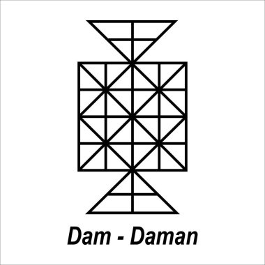 Dam daman, Endonezya 'da geleneksel bir oyun
