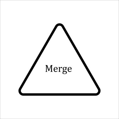 Basit akış sohbet tasarımında simgeler ve logolar