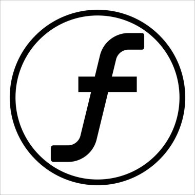 Aruba Florin para birimi sembolü tasarımı