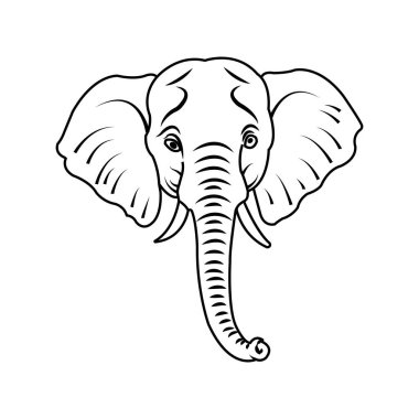 fil gövdesi ikonu vektör çizimi tasarımı